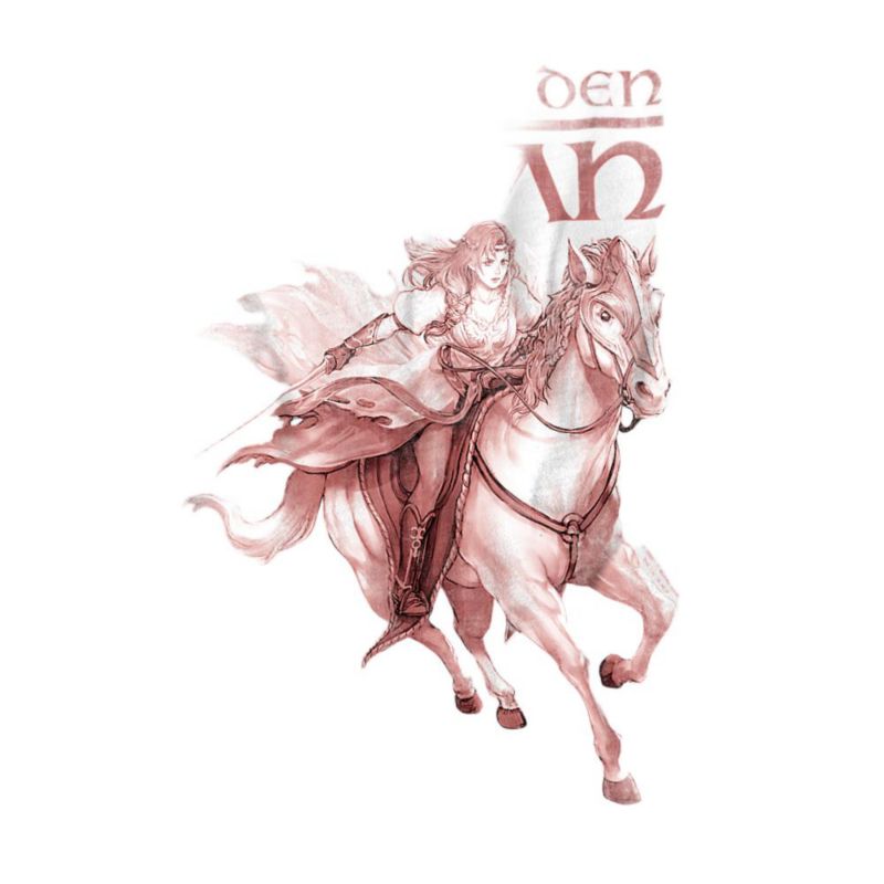 Men's War Of The Rohirrim Maiden Horse Run T-Shirt