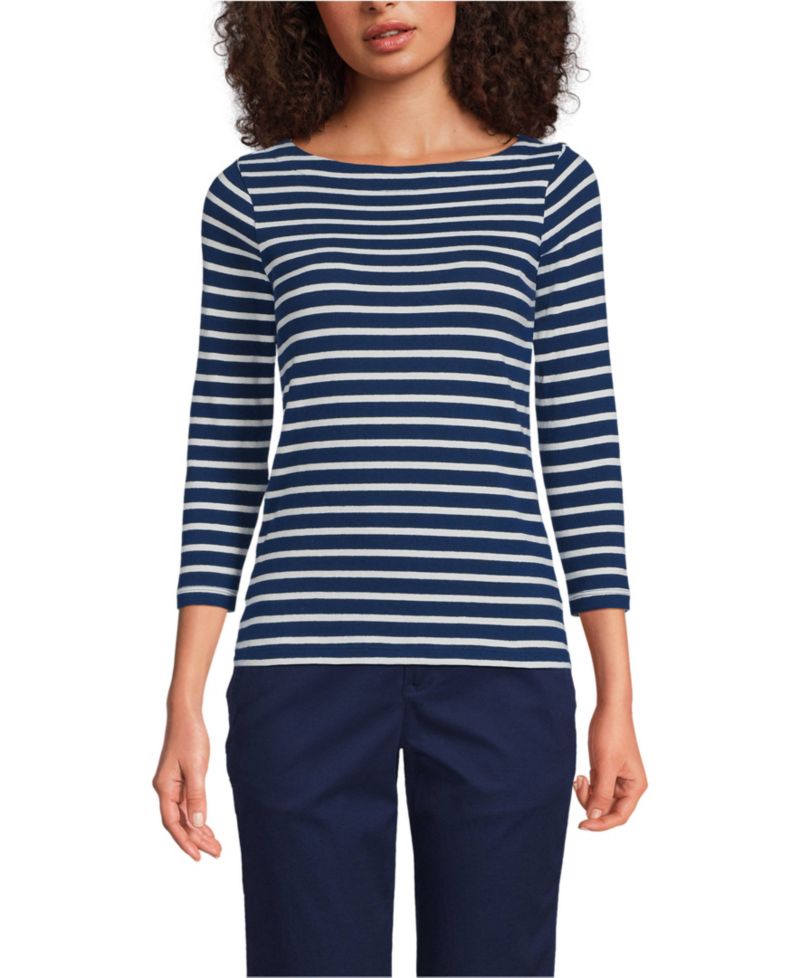 Women's Mariner Jersey Boatneck Top