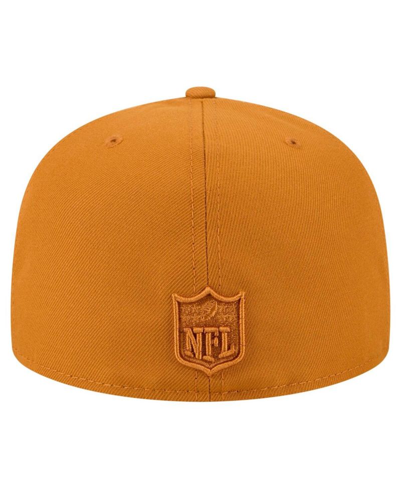 Men's Brown Detroit Lions Color Pack A-Frame 59FIFTY Fitted Hat