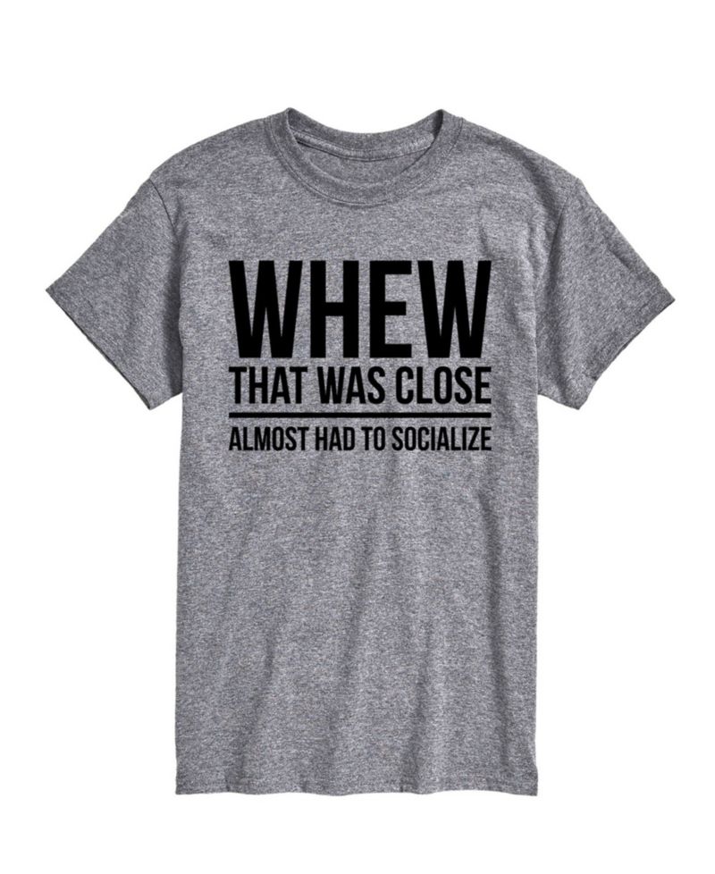 Men’s Almost Had to Socialize Short Sleeve T-Shirt