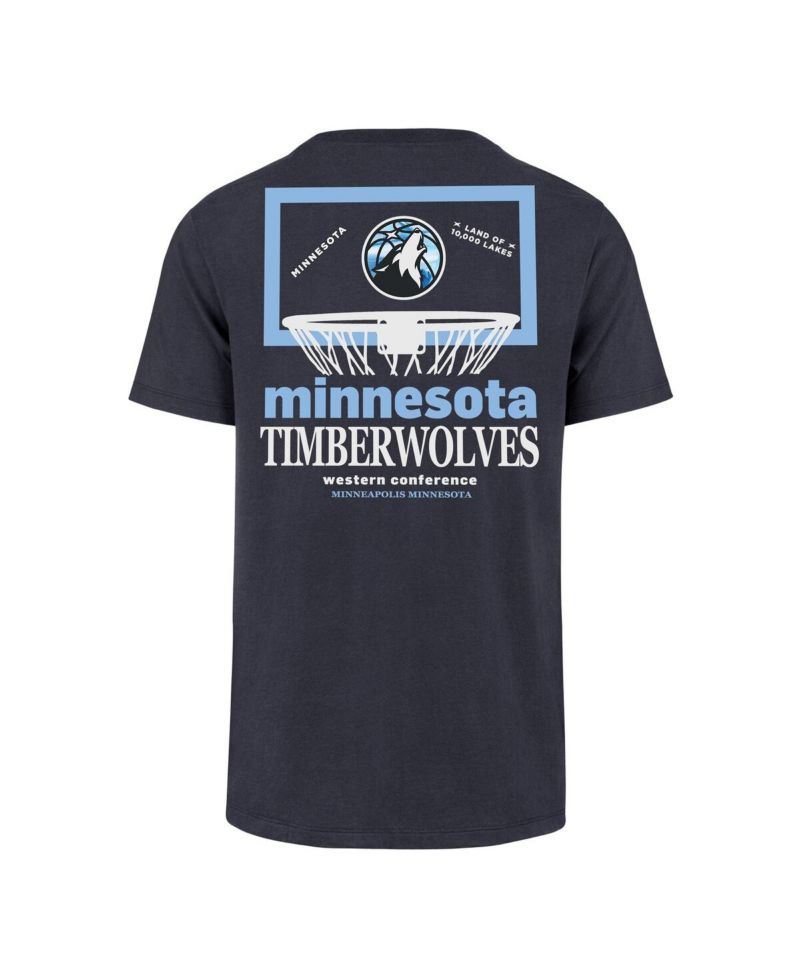 Men's Navy Minnesota Timberwolves City Edition Backboard T-Shirt