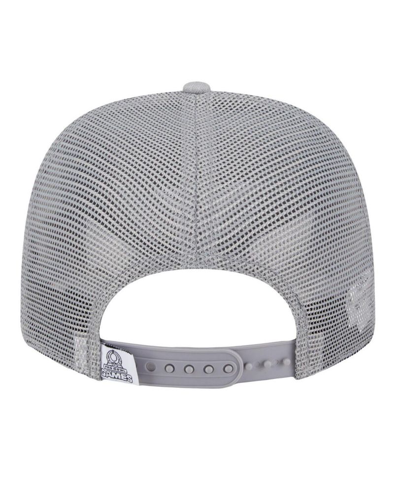Men's Gray Cincinnati Bengals 2025 Pro Bowl 9SEVENTY Stretch-Snap Hat