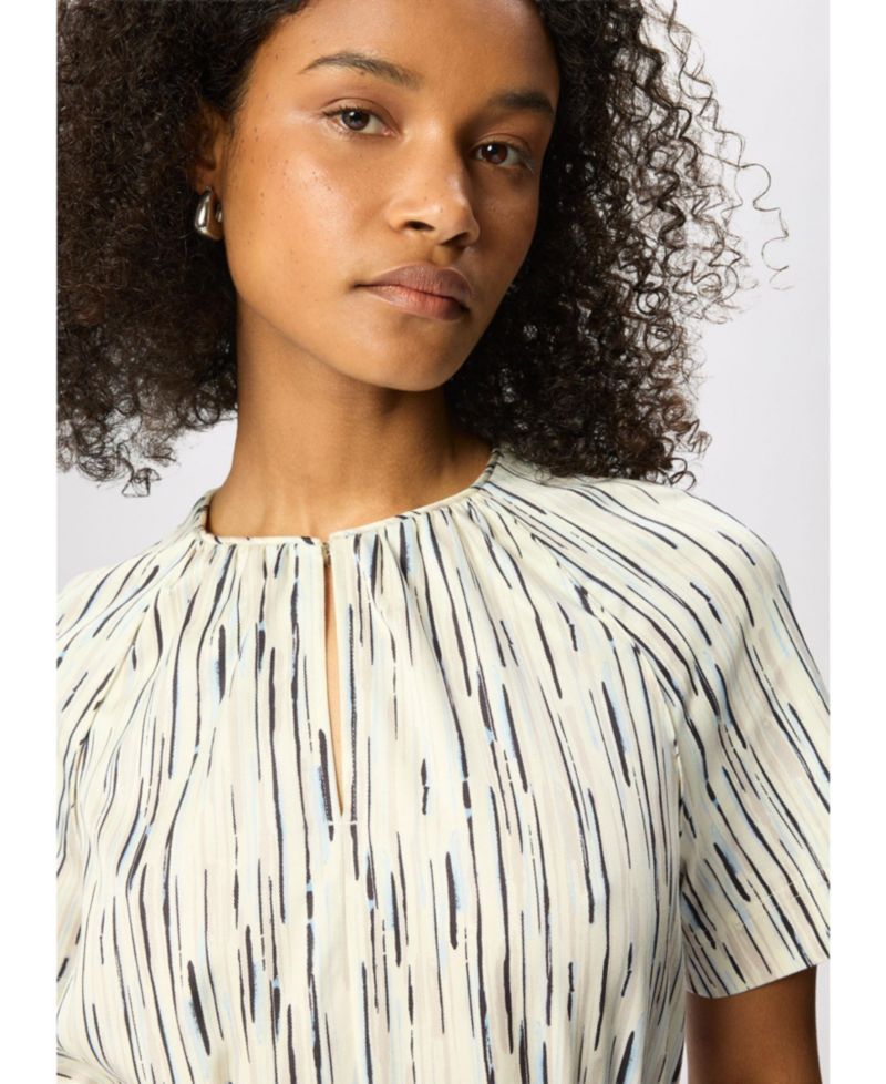 Women's Abstract Stripe Short dress