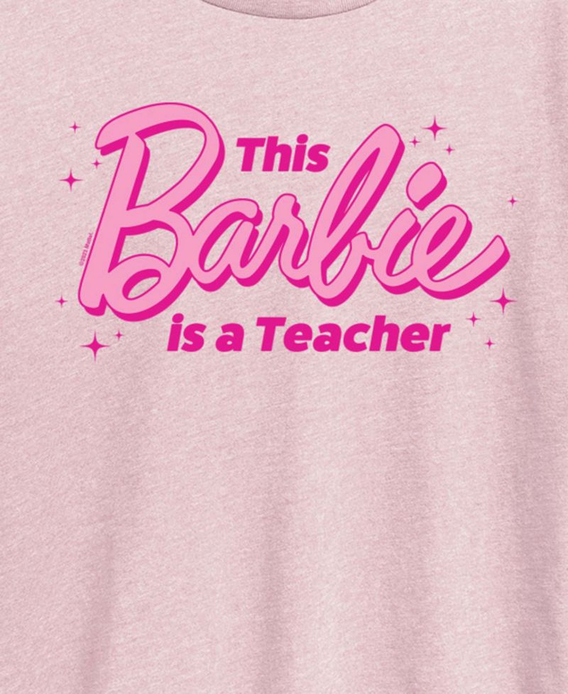 Plus Size Barbie Teacher Graphic T-Shirt