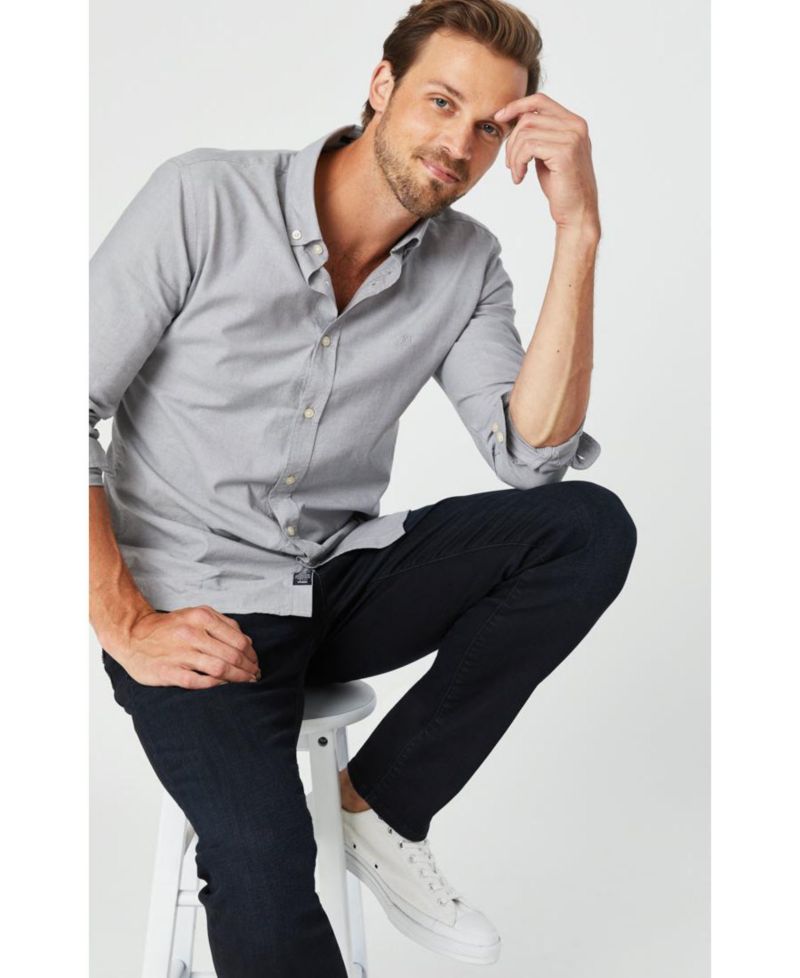 Men's Jake Regular Rise Skinny Leg In Dark Indigo Williamsburg