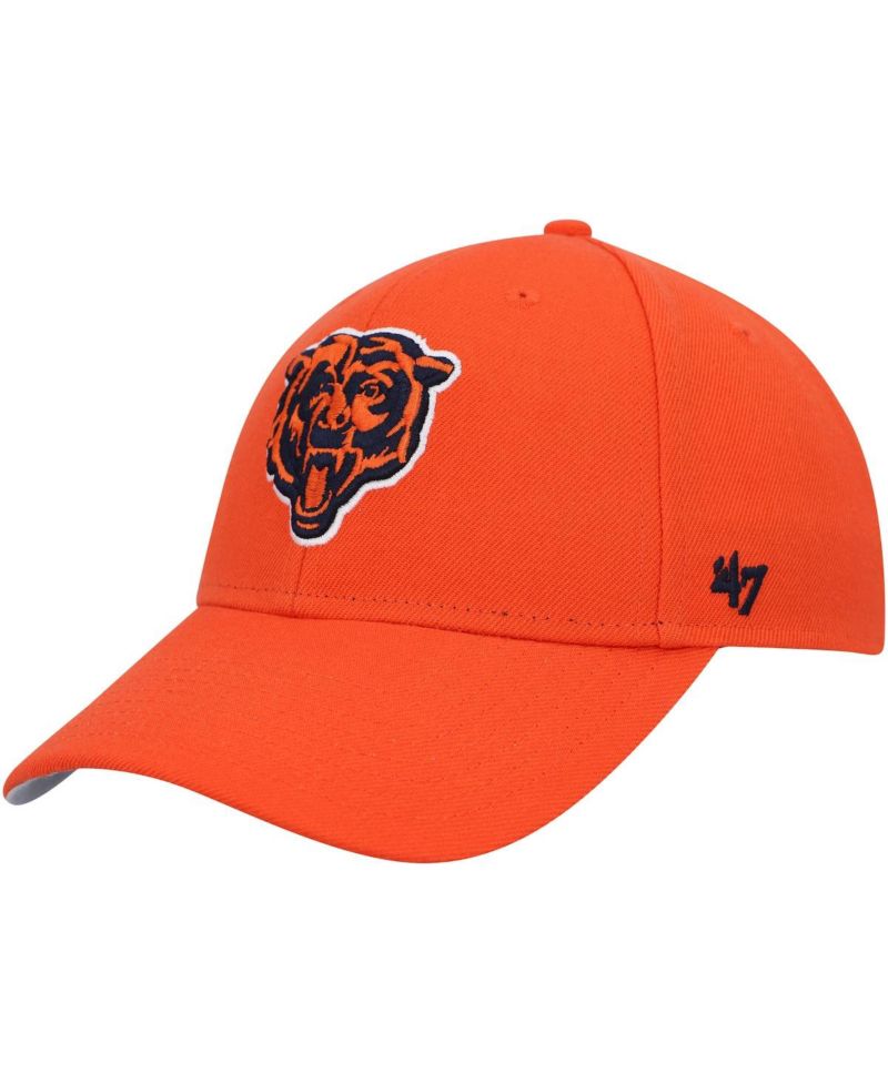 Men's Orange Chicago Bears MVP Adjustable Hat