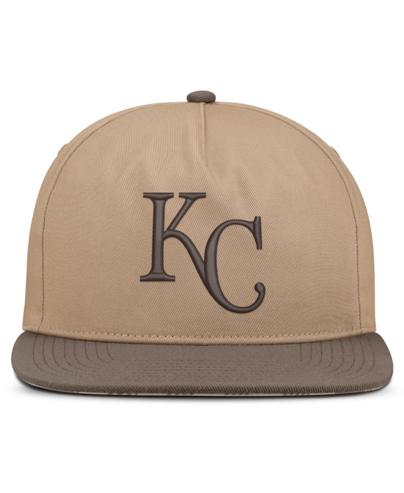 Men's Light Brown Kansas City Royals Statement Adjustable Hat