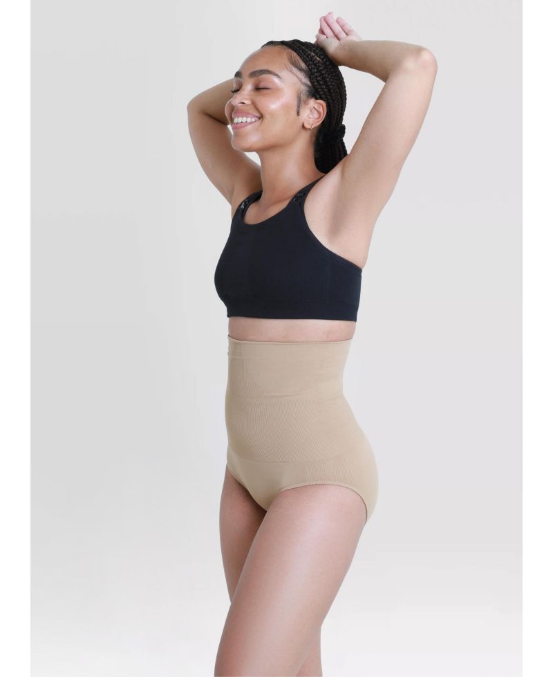 Women's Seam-Free High-Rise Postpartum Compression Underwear 2-Pack