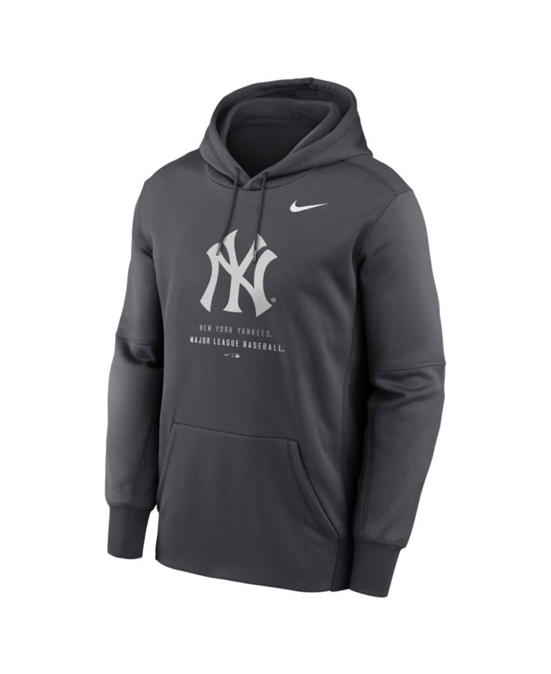 Men's Anthracite New York Yankees Therma-FIT Hoodie