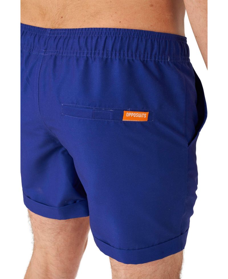 Men's Summer Set - 2 Piece Beach Wear set - Navy Blue - Matching Shirt and Shorts