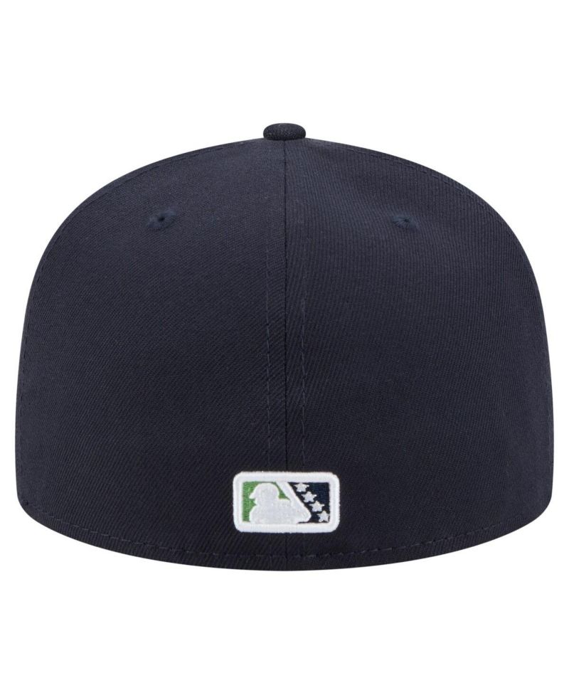 Men's Navy Gwinnett Stripers Authentic Collection 59FIFTY Fitted Hat