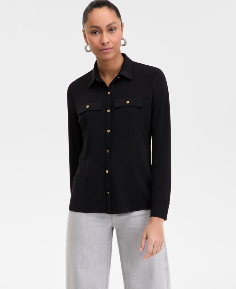 Women's Knit Utility Shirt