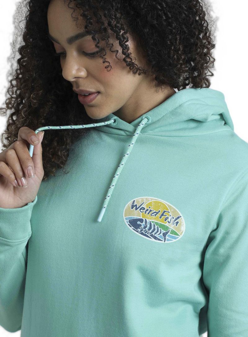 Women's Back Print Popover Hoodie