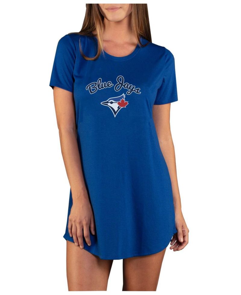 Women's Royal Toronto Blue Jays Marathon Knit Nightshirt