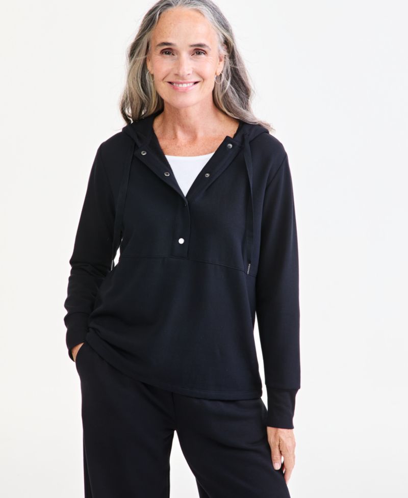 Women's LuxLounge Fleece Hooded Sweatshirt