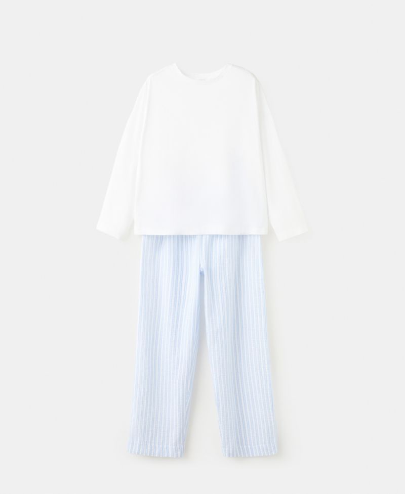 Women's Two-Piece Cotton Striped Pyjamas