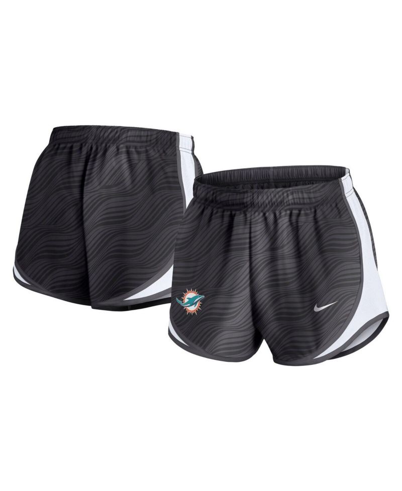 Women's Anthracite Miami Dolphins Tempo Performance Shorts