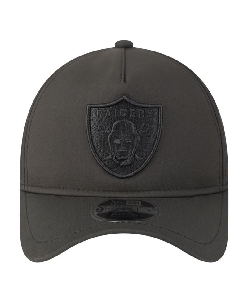 Men's Black Las Vegas Raiders Apex 9FORTY Adjustable Hat