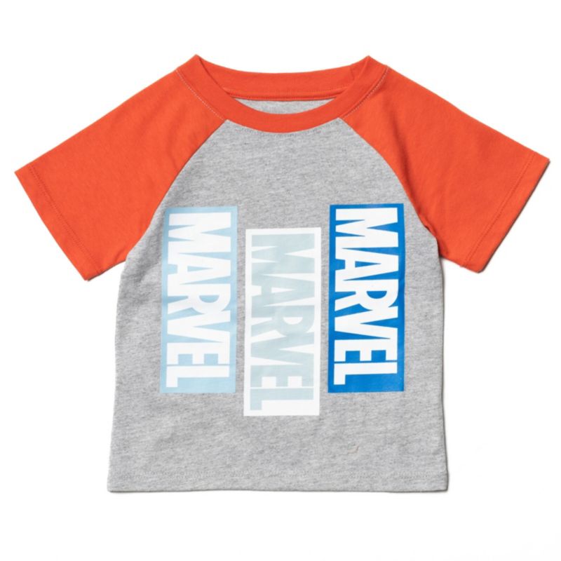 Boys Marvel X-Men Spider-Man 3 Pack Pullover T-Shirts