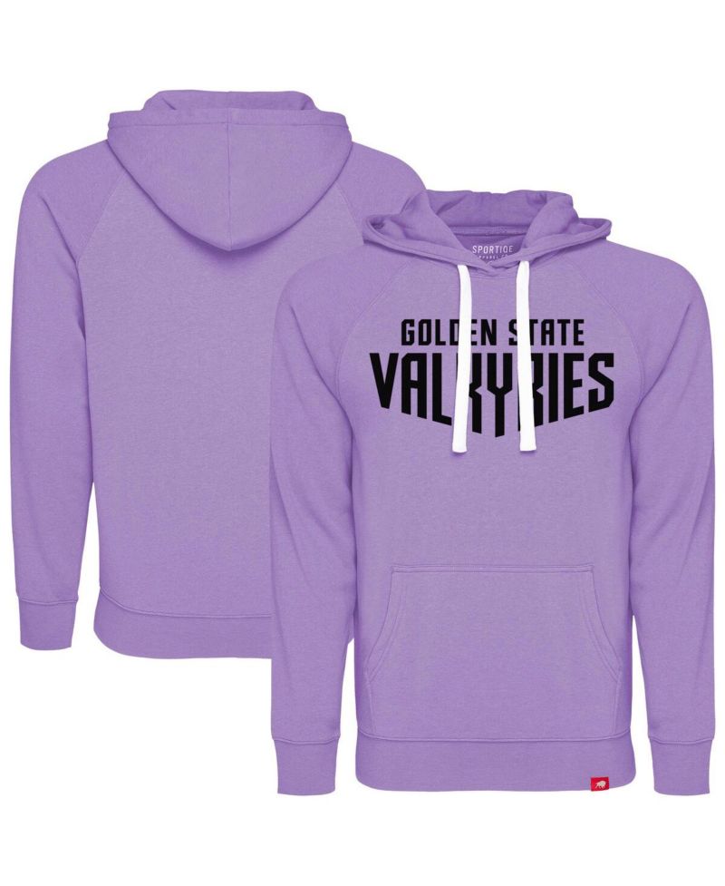 Men's and Women's Violet Golden State Valkyries Olsen Tri-Blend Pullover Hoodie Sweatshirt