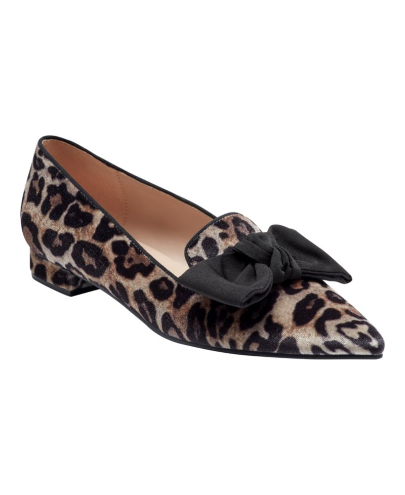 Women's Auggie Bow Pointed Toe Tailored Loafers