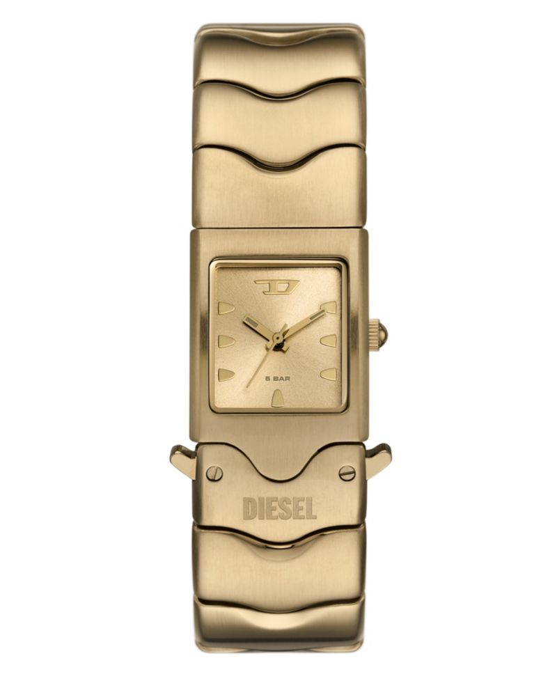 Men's Closer Quartz Three-Hand Gold Stainless Steel Watch, 22mm
