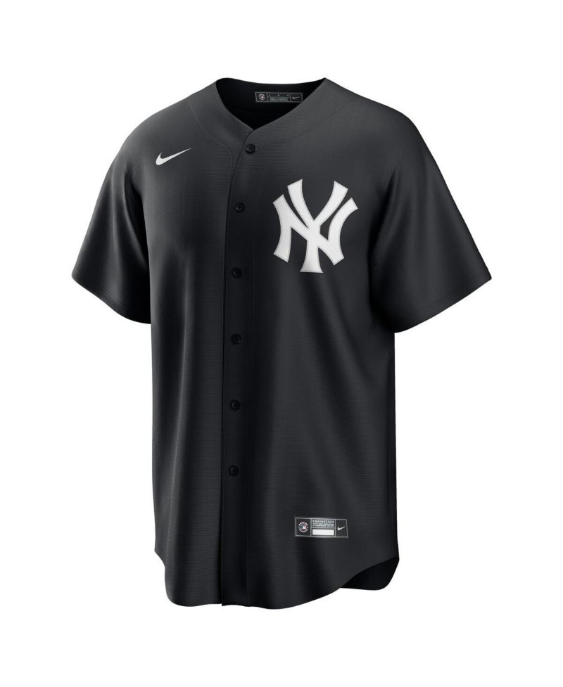 Men's Anthony Volpe Black New York Yankees Lights Out Replica Player Jersey