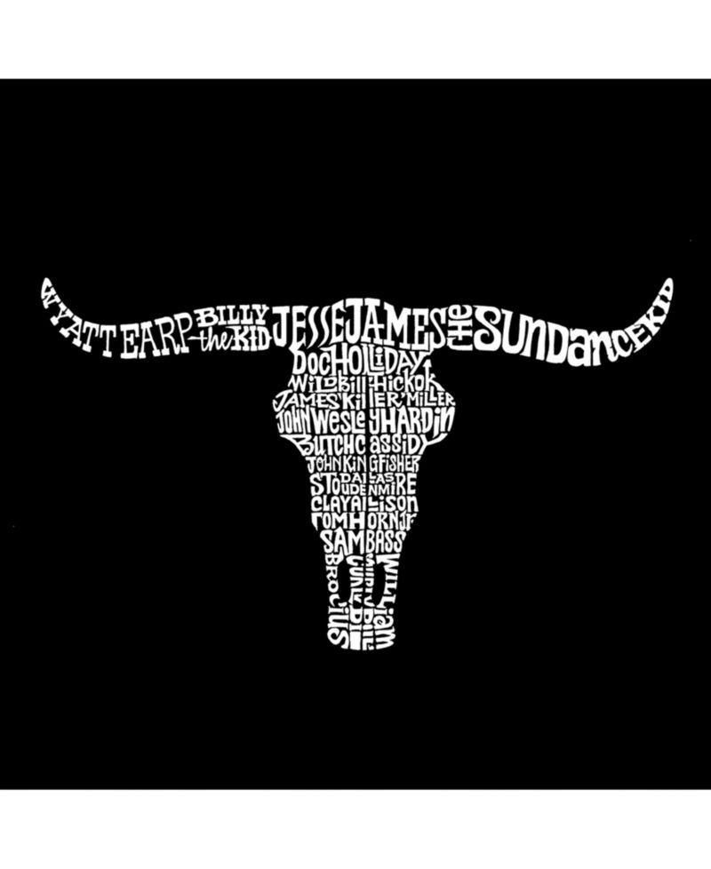 Men's Word Art Hooded Sweatshirt - Outlaws
