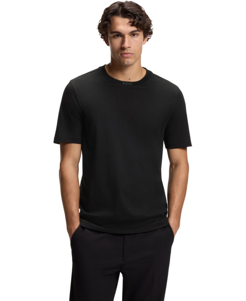 Men's Cotton Regular-Fit Crew-Neck T-Shirt