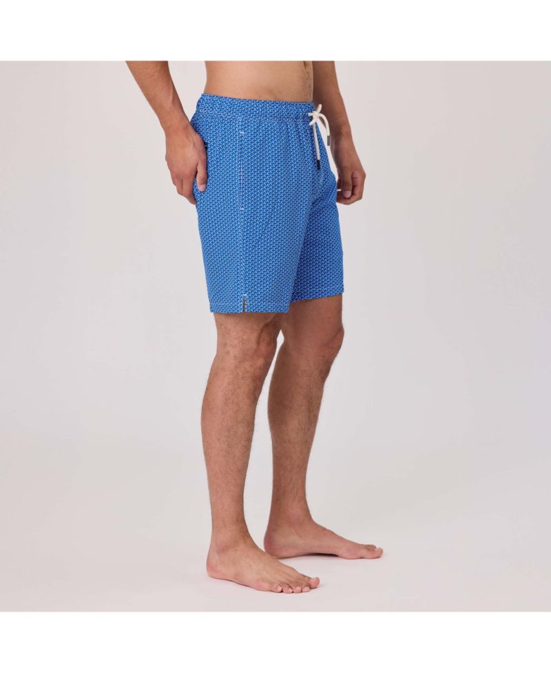Men's Geo Grid Swim Short