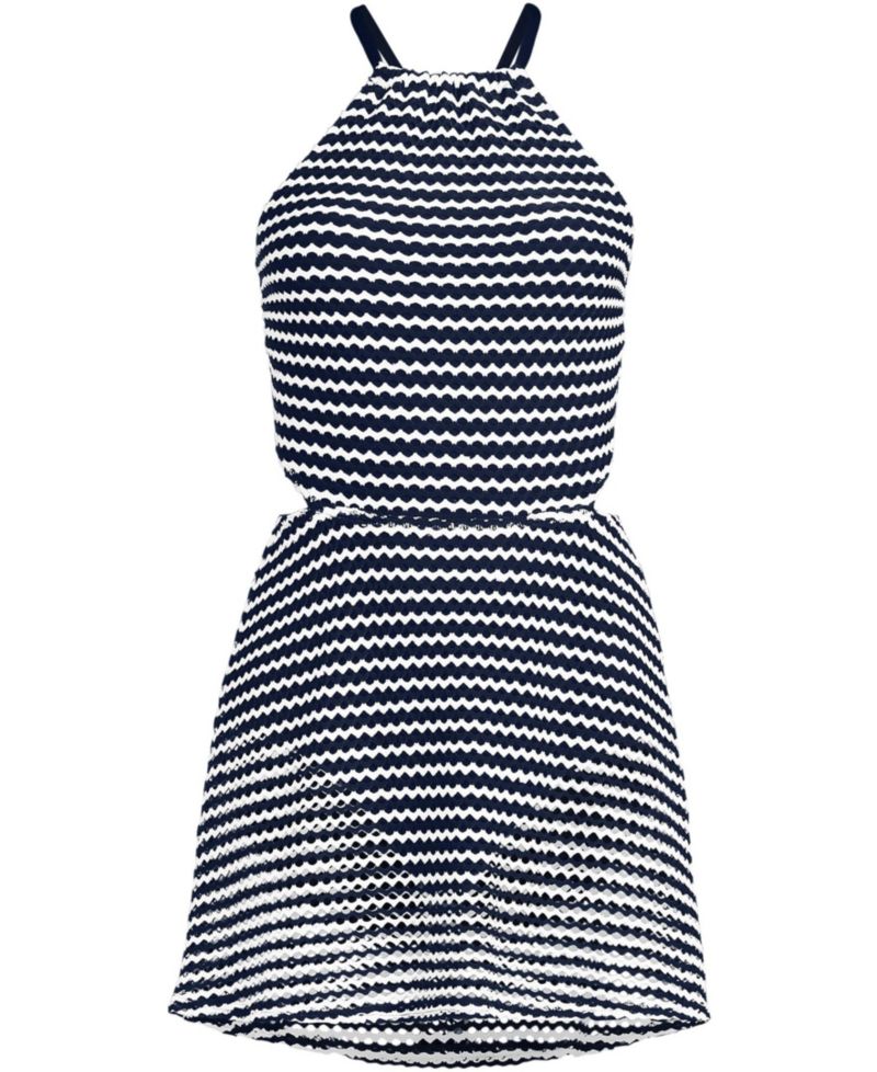 Women's Crochet Monokini Swim Dress Swimsuit
