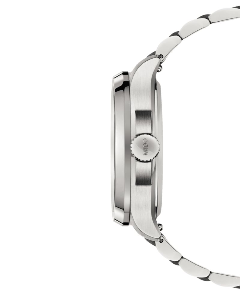 Men's Swiss Automatic Multifort Stainless Steel Bracelet Watch 41mm