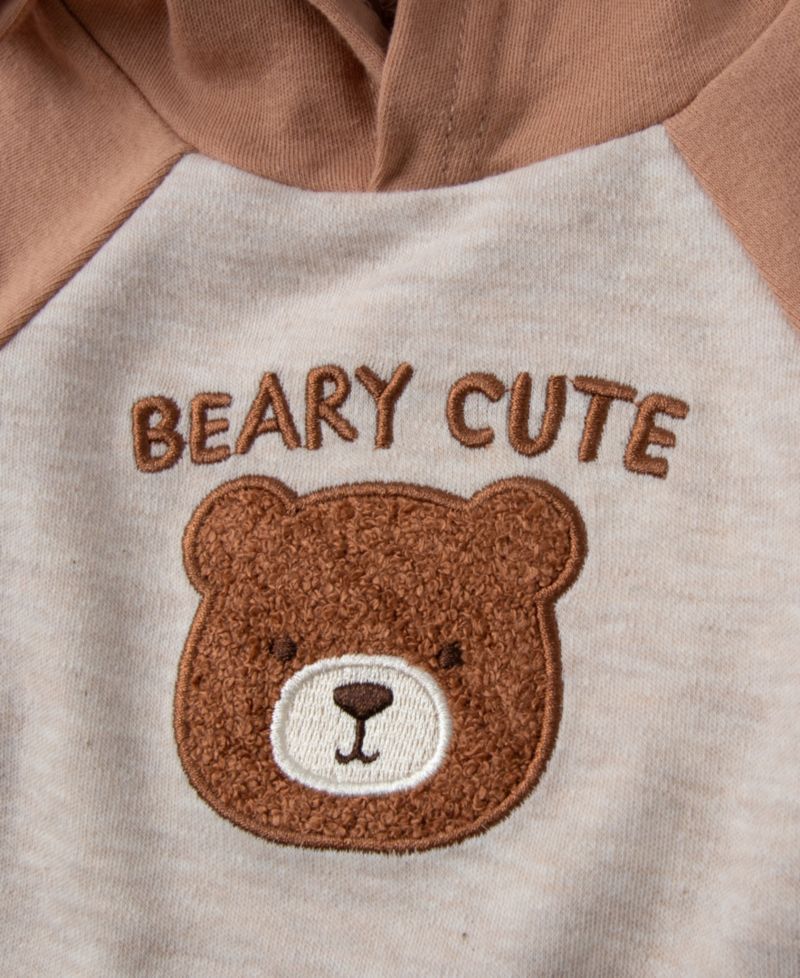 Baby Boys' Long-Sleeve Bodysuit, Jogger Pant and Socks, 3-Piece Set