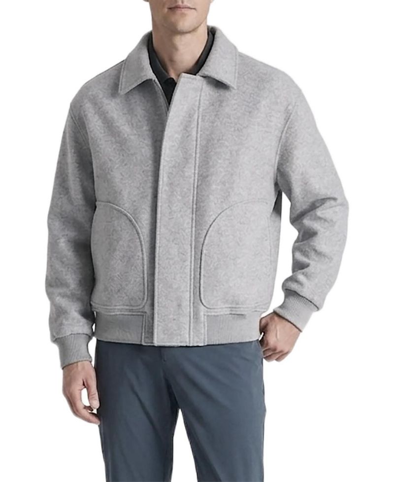 Men's Office-Leisure Collection Tailored Bomber Jacket