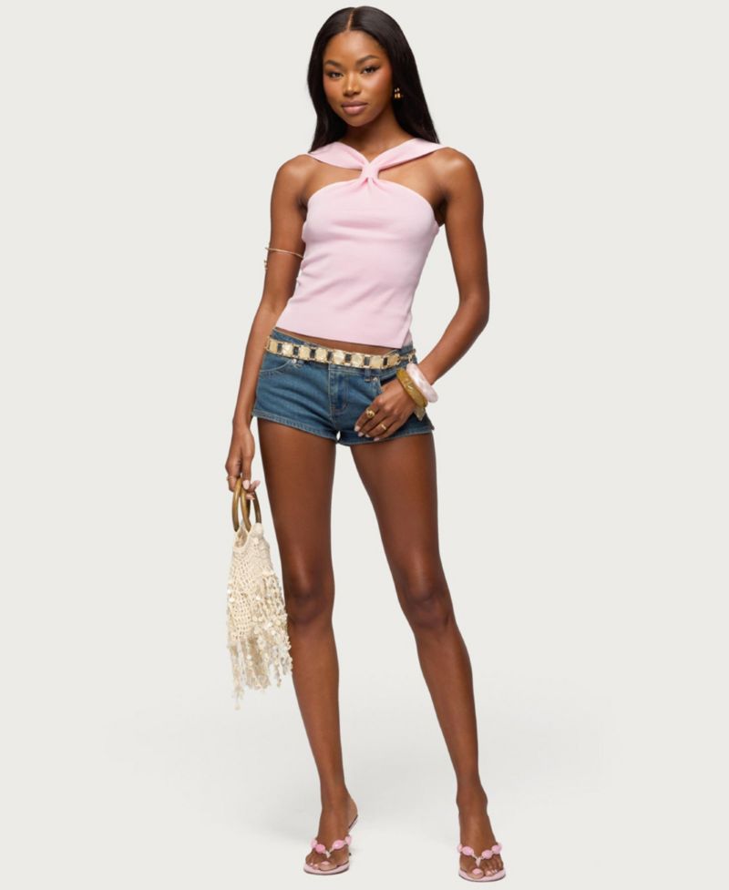 Women's Kerren Knotted Knit Top