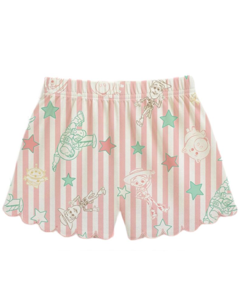 Girls' 2T-6X Short-Sleeve T-Shirt and Shorts, 2-Piece Set
