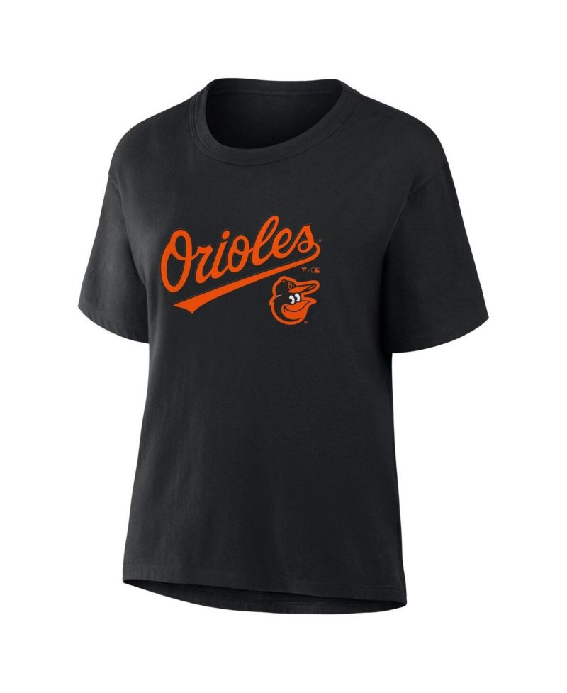Women's Black Baltimore Orioles Lockup Legacy T-Shirt