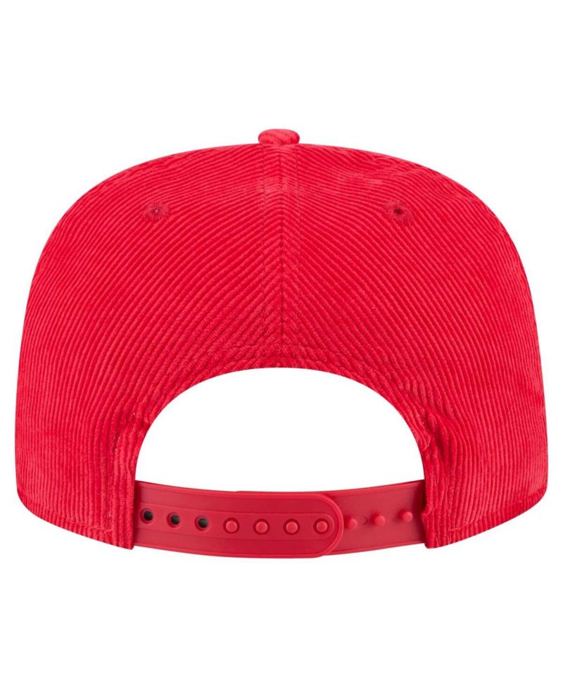 Men's Red St. Louis Cardinals Full Circle Corduroy Golfer Adjustable Hat