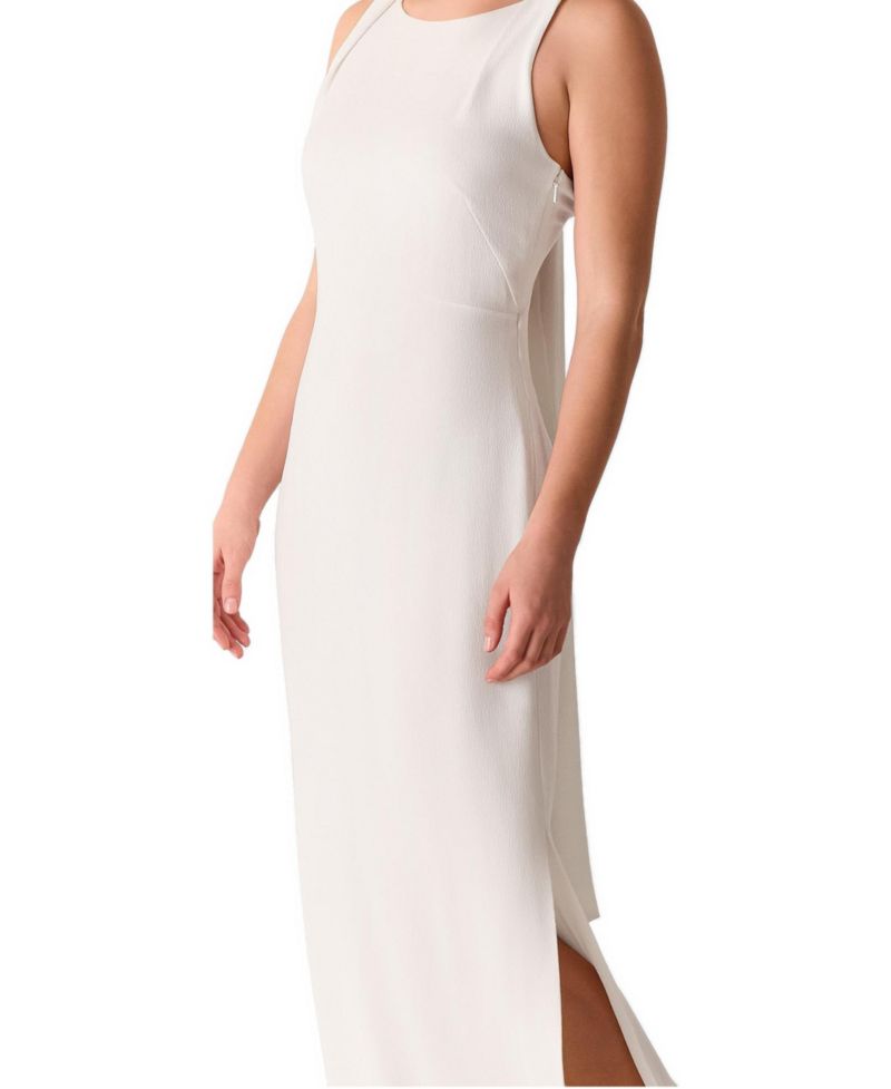 Women's Sleeveless Tie Back Maxi Dress