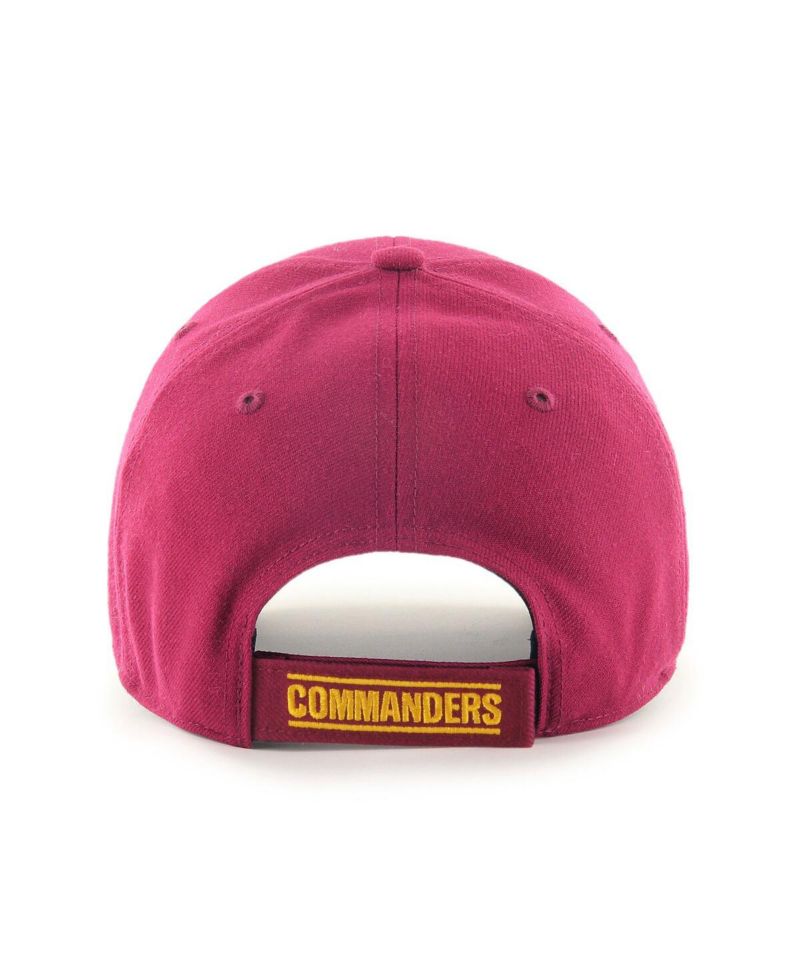 Men's Burgundy Washington Commanders Mvp Adjustable Hat