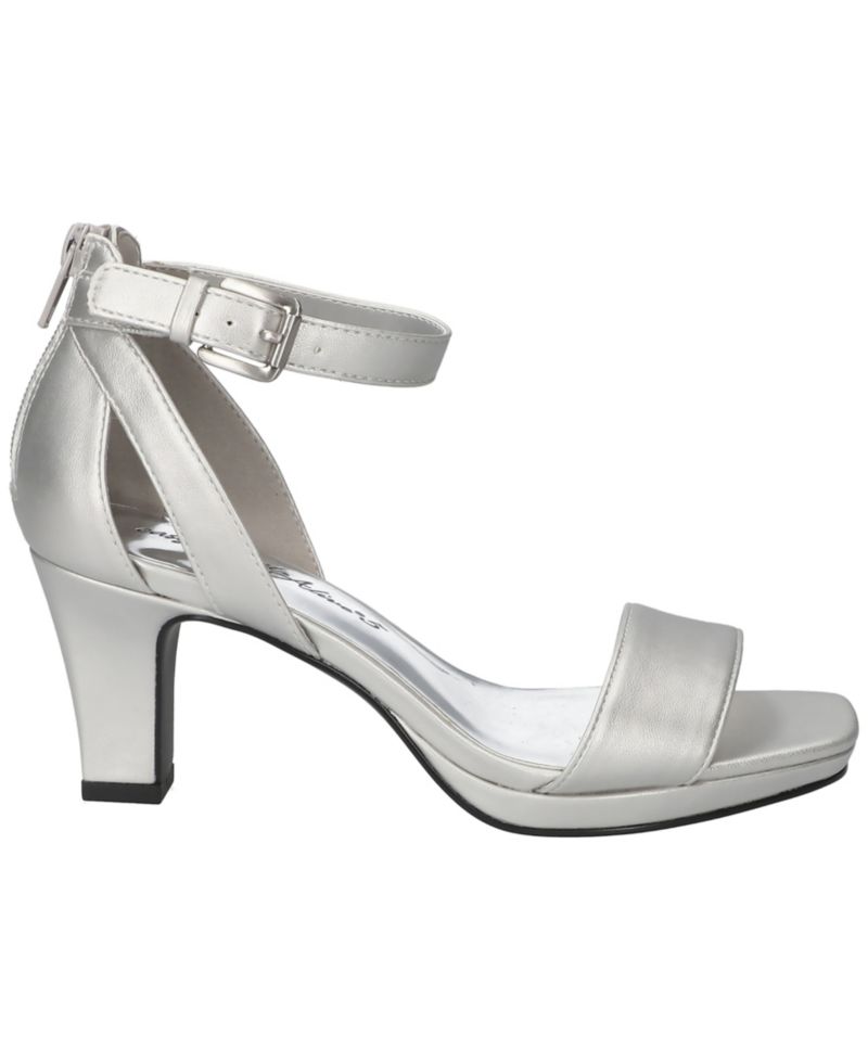 Ro Square Toe Heeled Sandals