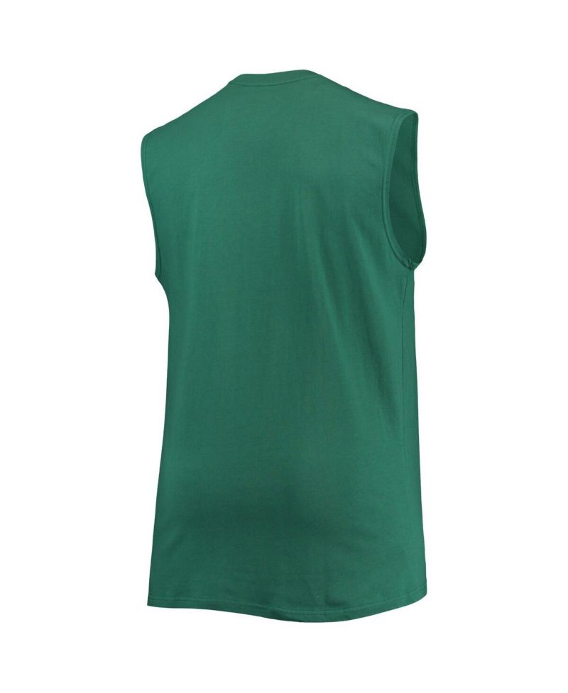 Men's Green New York Jets Big & Tall Muscle Tank Top