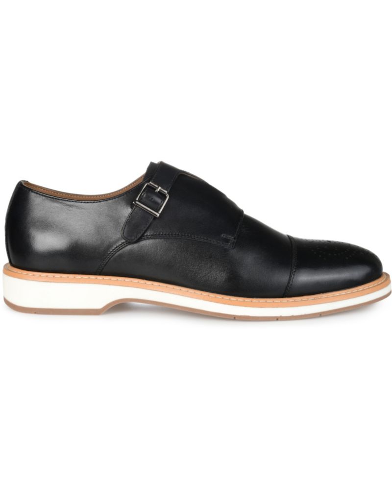 Men's Ransom Cap Toe Monk Strap Dress Shoe