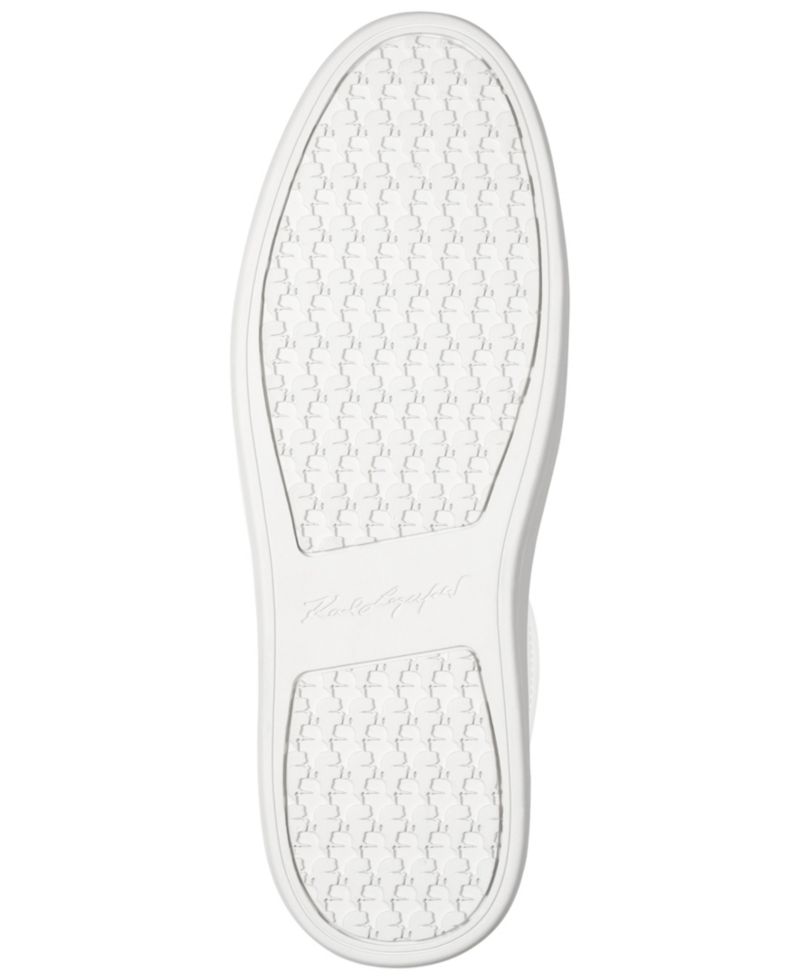 Men's Side Logo Lace-Up Sneakers