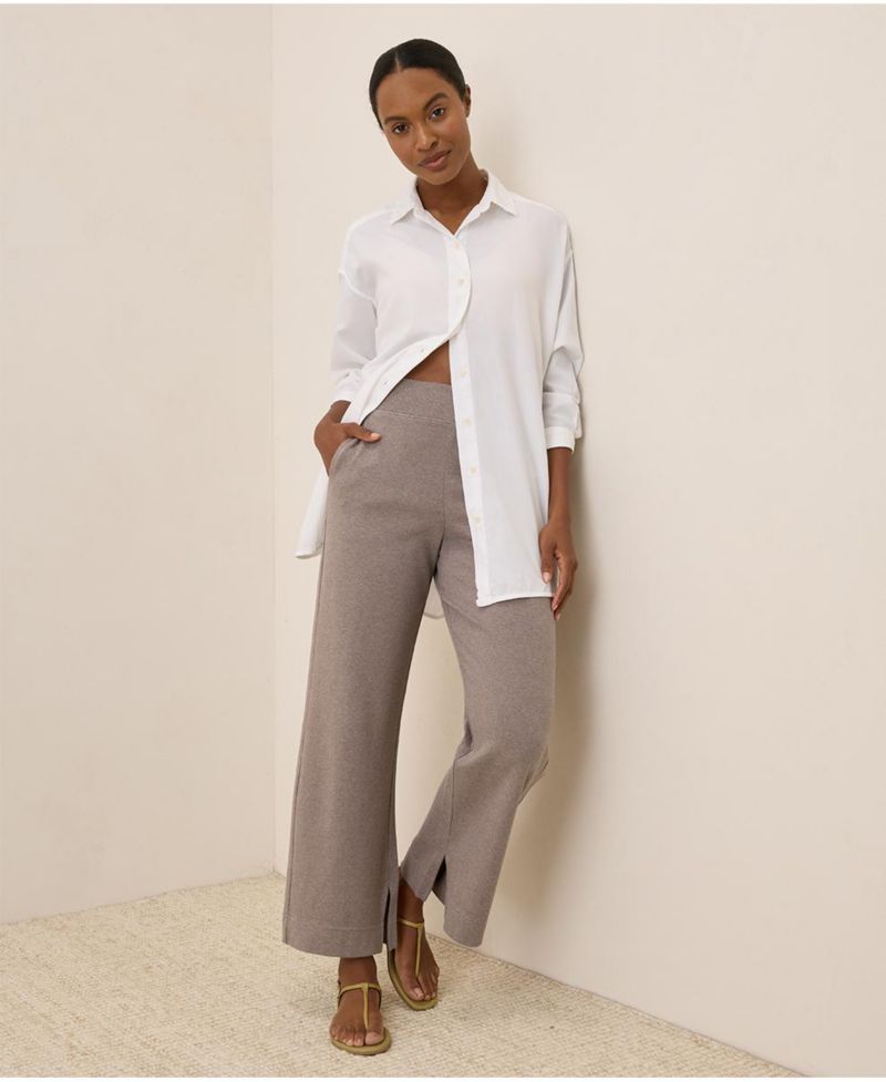 Women's Organic Cotton Airplane Wide Leg Pant - 26" Inseam