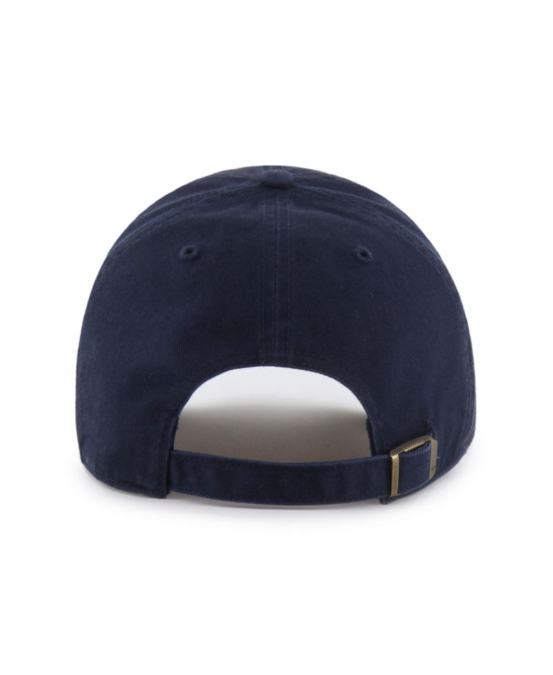Men's and Women's Navy Washington Capitals Heritage Flag Clean Up Adjustable Hat