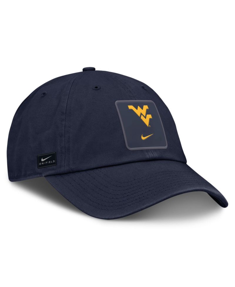 Men's and Women's Navy West Virginia Mountaineers 2026 Sideline Club Adjustable Hat