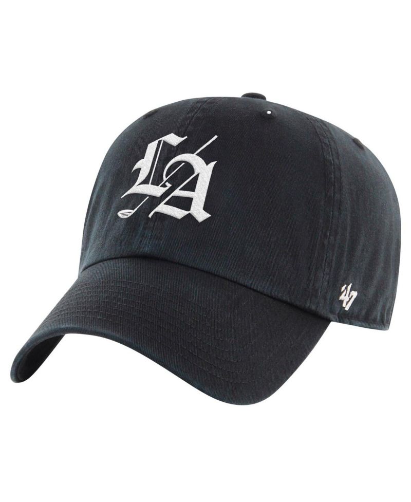 Men's Black TGL Los Angeles Golf Club Clean Up Adjustable Hat