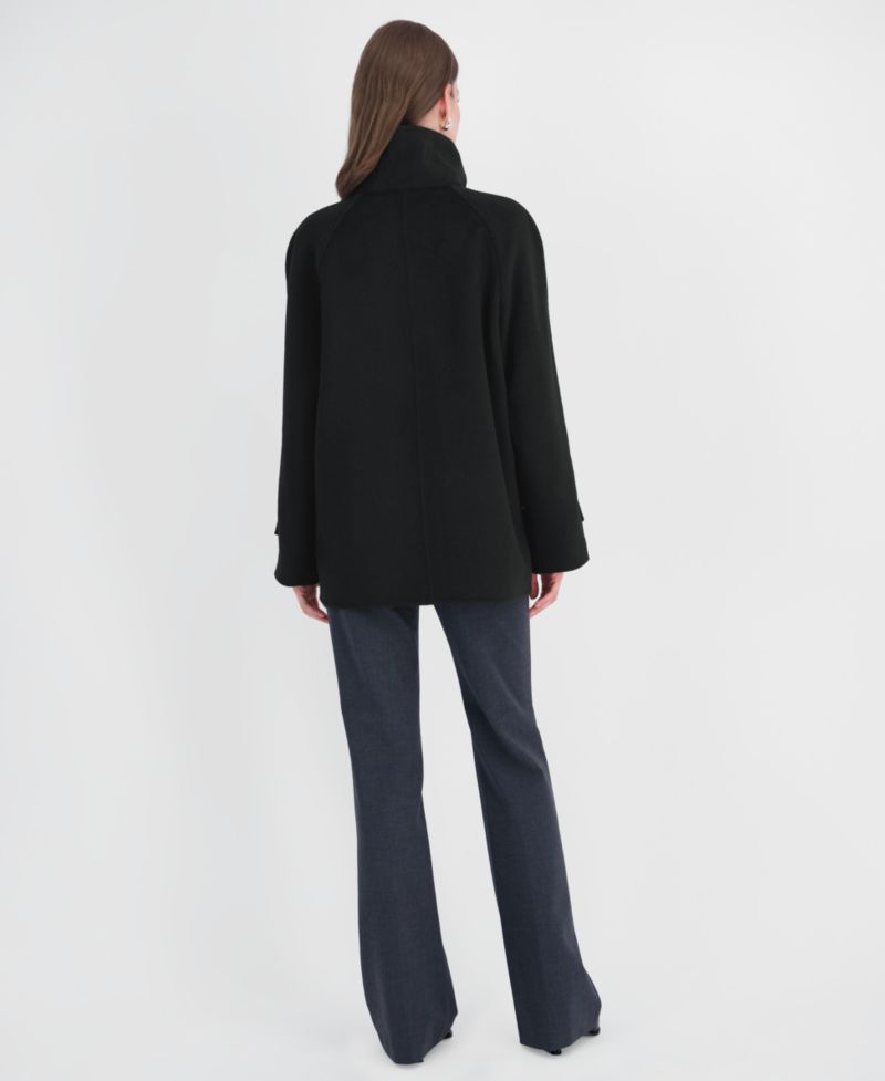 Women's Double-Faced Funnel Neck Coat