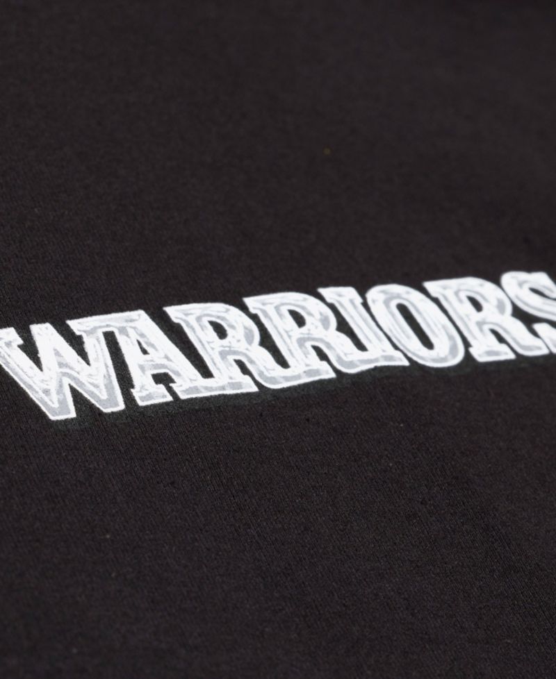 Men's Black Golden State Warriors Chrome Heritage T-Shirt